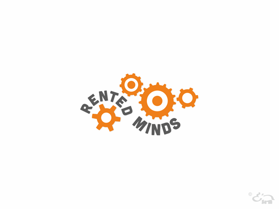 Logotype section: Rented minds